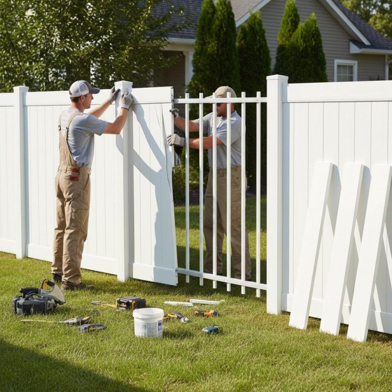 Fence Repair And Staining