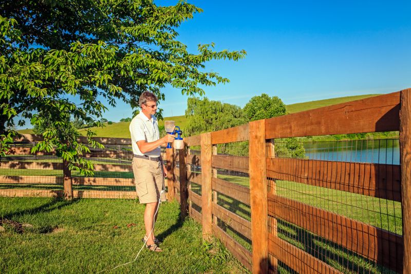 Fence Repair And Staining
