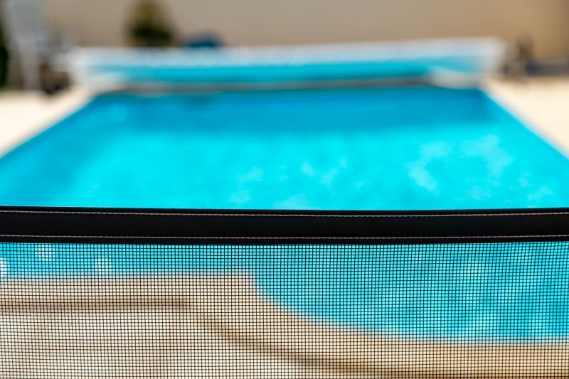 Poolside Mesh Barrier